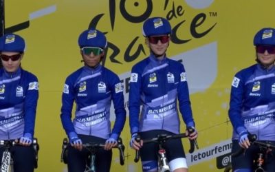 Chloé Urbain, de retour du Tour