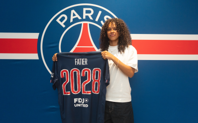 Noémie Fatier signe son premier contrat pro avec le PSG