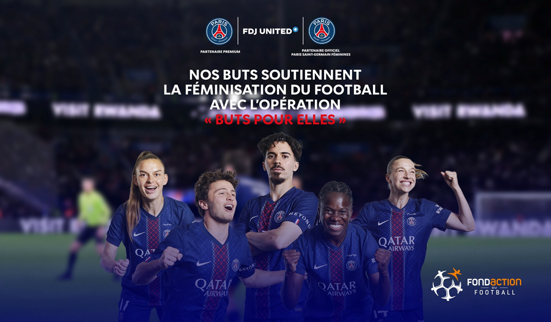 Le PSG s&rsquo;engage de nouveau pour l&rsquo;opération « Buts pour Elles »