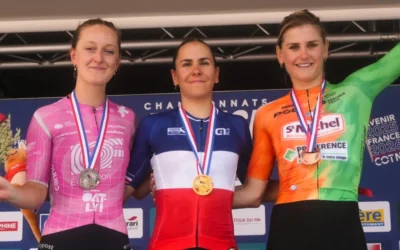 Le podium pour Émilie Morier